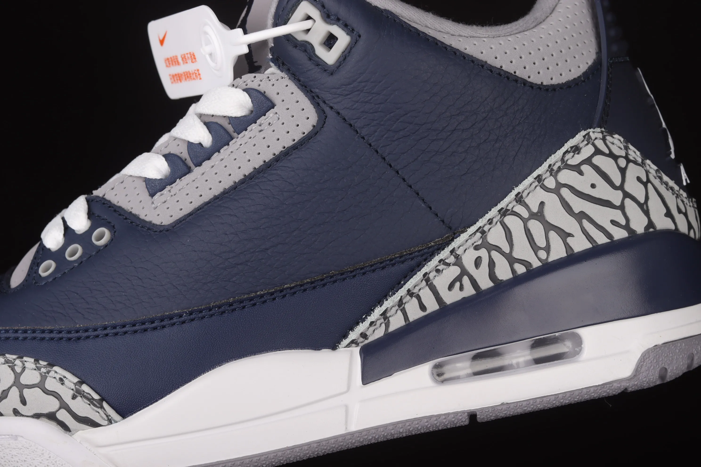 All categories Air Jordan Jordan series basketball shoes Air Jordan 3 Air Jordan 3 "Midnight Navy" AJ3 Joe 3 Midnight Blue CT8532-401